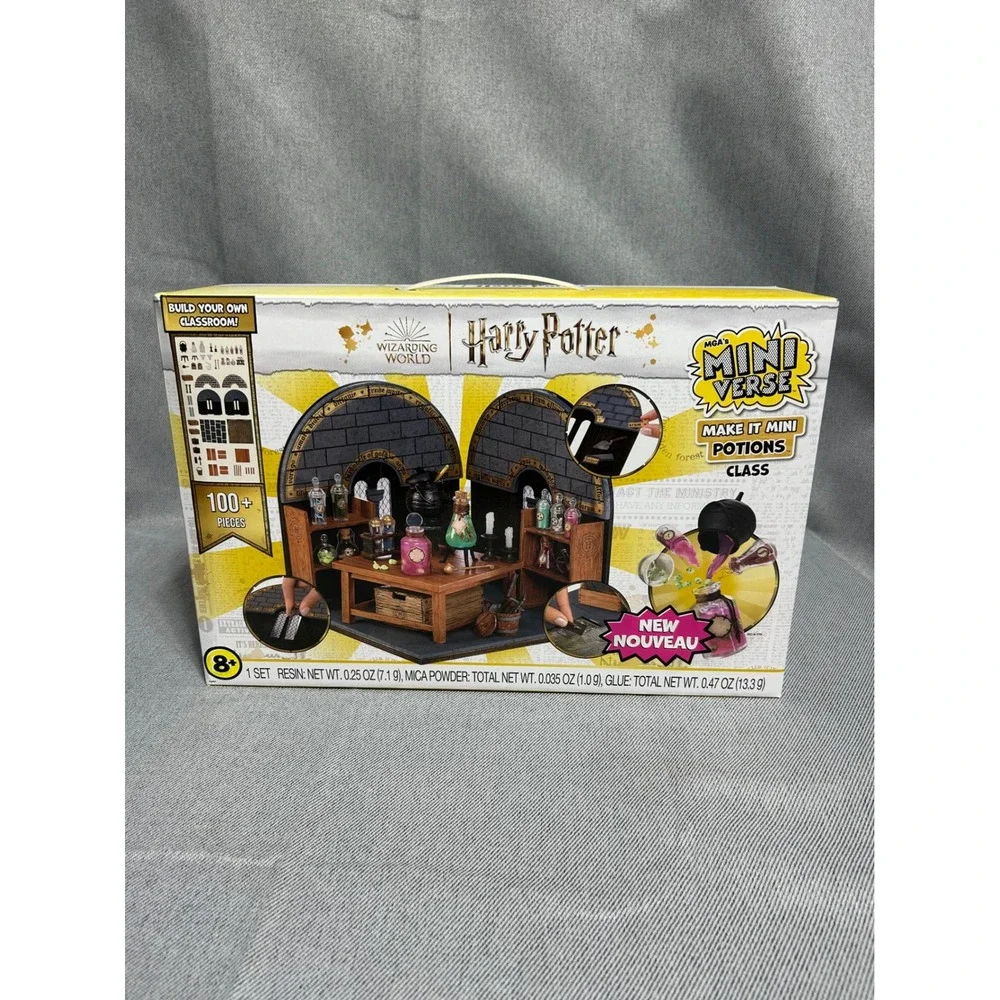 MGA Mini‎ Verse Harry Potter Potions Class Playset 100+ Pieces Wizard World